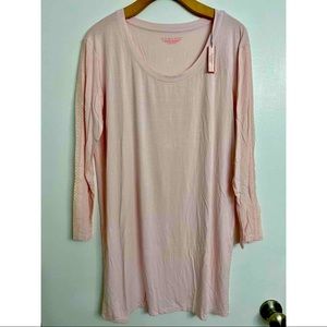 NWT Victoria’s Secret Light Pink Nightgown w/ Lace Sleeves